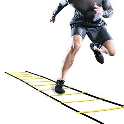 Nuport Speed Agility Ladder Agility Training Ladder for Soccer Football Other Sports with Carry Bag