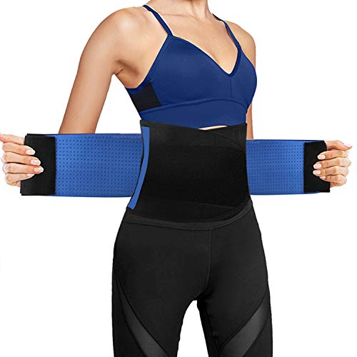 Ufanore Waist Trainer for Men & Women, Breathable Abdominal Waist Trimmer, Stomach and Low B ...