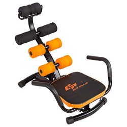 GOPLUS Core & Abdominal Trainers, Twister Trainer Ab Exercise Machine Height Adjustable Incl ...