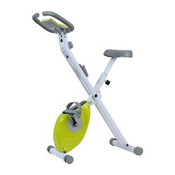 Durable Foldable Training Spinning Bike and Elliptical Cross Trainer with Fitness Cardio Weightl ...