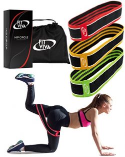 Fabric Resistance Bands Set – Booty Hip Bands for Legs, Shoulders and Arms Exercises ̵ ...