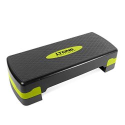 Tone Fitness Aerobic Step, Yellow | Exercise Step Platform