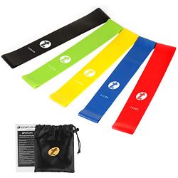 Etoplus Resistance Bands – Set of 5 Exercise Bands, Resistance Loops Workout Bands for Phy ...