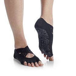 Gaiam Grippy Studio Yoga Socks for Extra Grip in Standard or Hot Yoga, Barre, Pilates, Ballet or ...