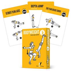 Exercise Cards BODYWEIGHT – Home Gym Workout Personal Trainer Fitness Program Tones Core A ...