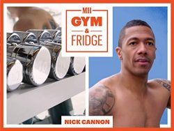 Nick Cannon Shows His Home Gym & Fridge