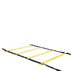 Atezch Agility Ladder Speed Agility Training Ladders with Carrying Bag, 8-Rung/12-Rung Adjustabl ...