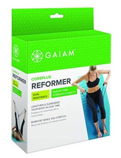 Gaiam Pilates Coreplus Reformer Resistance Band Kit (Includes Digital Workout)