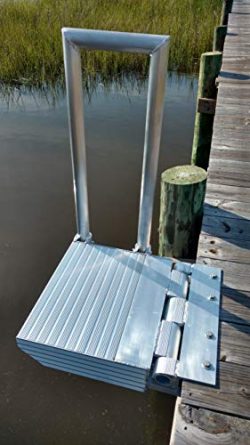 Creekside Metalworks Boat Boarding Platform Dock Step for Boat Lifts