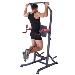 K KiNGKANG Power Tower – Home Gym Pull Up Bar Adjustable Multi-Function Fitness Strength T ...