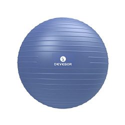 DEVEBOR Professional Grade Thick Exercise Ball（Chair），2,000 lbs Stability Ball，Anti-Burst an ...