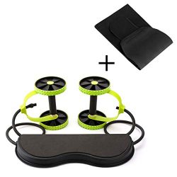 Aurora Originals Ab Roller Power Core Exercise Trainer + Body Fitness Abdominal Sauna Belt