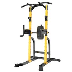 GDY Power Tower,Home Gym Strength Training Fitness Equipment Dip Stands Workout Station,Fit for  ...