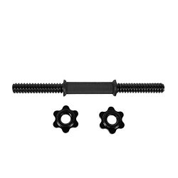 CAP Barbell 14″ Threaded Dumbbell Handle with Collars, Black