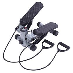 SSLine Mini Step Machine Fitness Air Stair Stepper Exercise Climbing Cardio Foot Pedal Stepper w ...