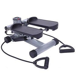 Aerobic Fitness Step Machine Stair Stepper Twist Climber Exercise Step Machine with Band