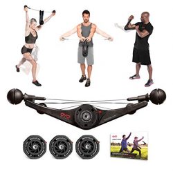 OYO Personal Gym Basic – Full Body Portable Gym Equipment Set for Exercise at Home, Office ...